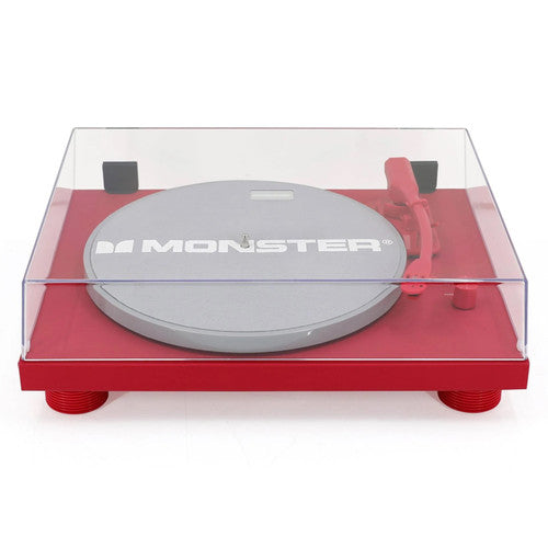 Monster Manual Vinyl Turntable Red