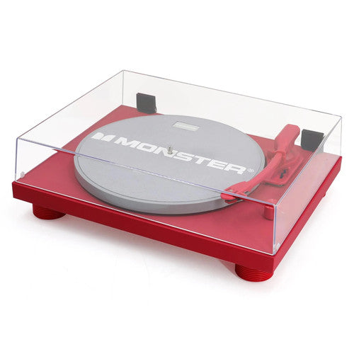 Monster Manual Vinyl Turntable Red