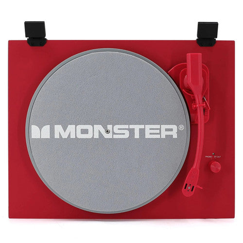 Monster Manual Vinyl Turntable Red