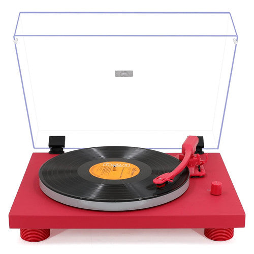 Monster Manual Vinyl Turntable Red