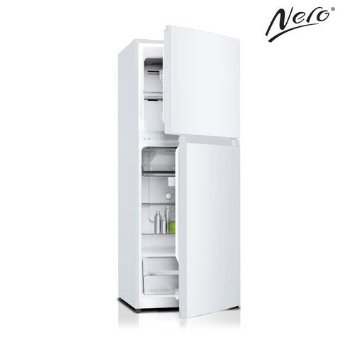 Nero Fridge Freezer 198L White