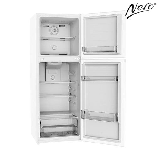 Nero Fridge Freezer 198L White