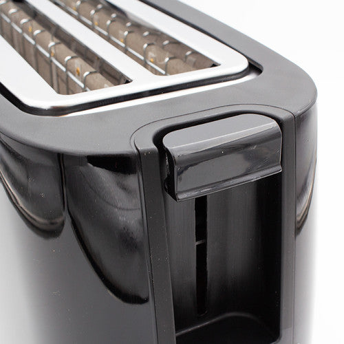 Nero 4 Slice Long Toaster Black