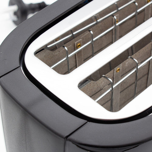 Nero 4 Slice Long Toaster Black