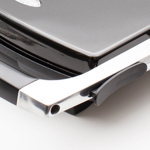 Nero 4 Slice Sandwich Press Black and Stainless Steel