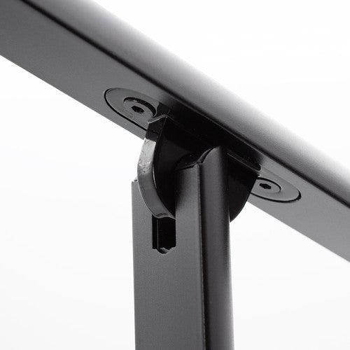 Nero Foldable LED Lamp with Wireless Charging Black