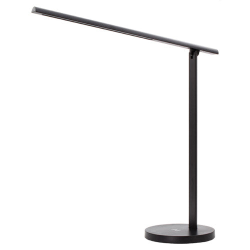 Nero Foldable LED Lamp with Wireless Charging Black
