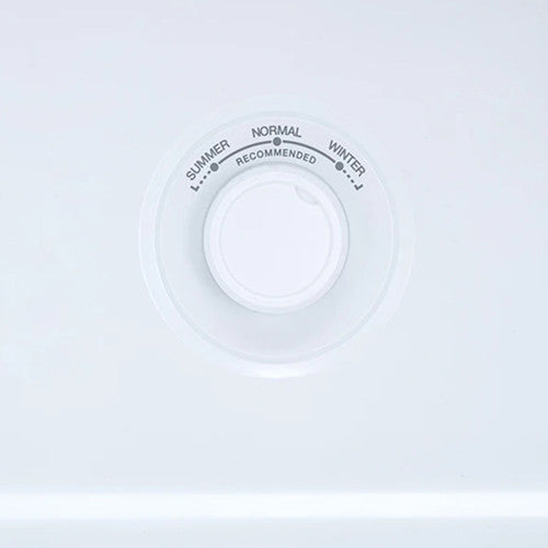 Nero Fridge Freezer 480L Stainless Steel