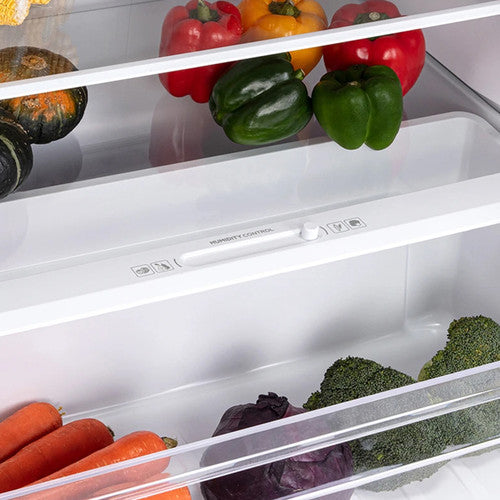 Nero Fridge Freezer 480L Stainless Steel