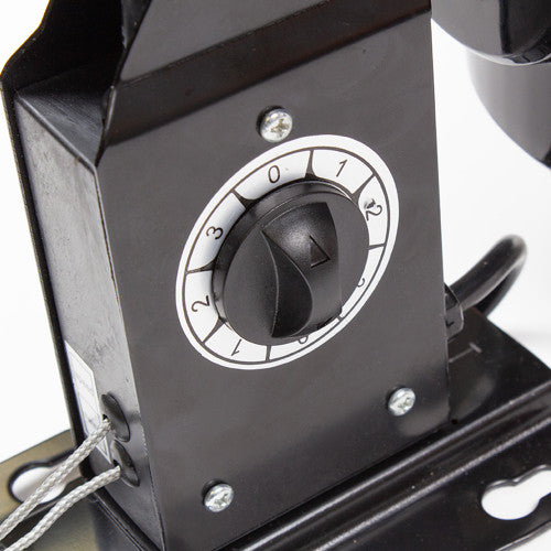 Nero Industrial Wall Fan 45cm Black
