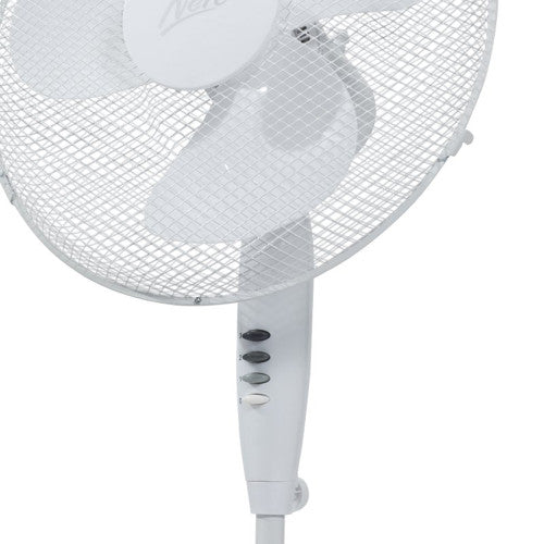 Nero Pedestal Fan 40cm White