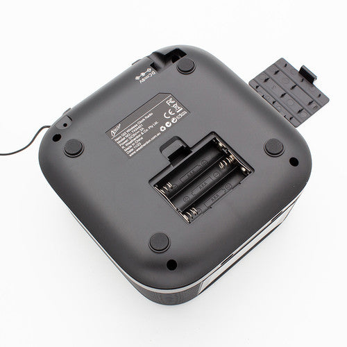 Nero QI2 Clock Radio with Dual USB-C Ports Black