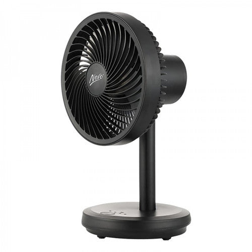 Nero USB Desk Fan 13cm Black