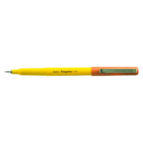 Nikko Finepoint 99-L Pen 0.4mm Orange Box of 12