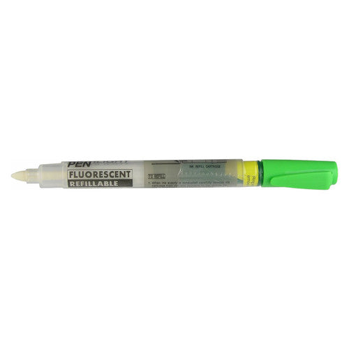 Nikko Highlighter Refillable Green Pack of 12