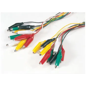Alligator Clip Leads 50cm Pack of 10-1