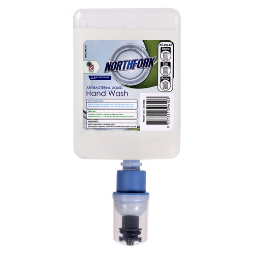 Northfork GECA Antibacterial Liquid Hand Wash 0.4ml Carton of 6