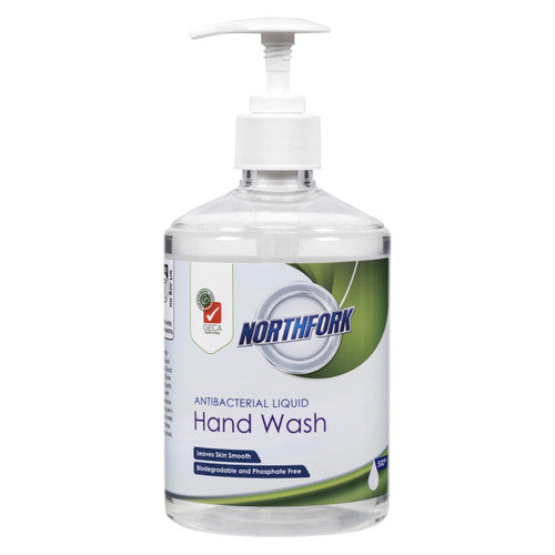 Northfork GECA Antibacterial Liquid Hand Wash 500ml Carton of 12