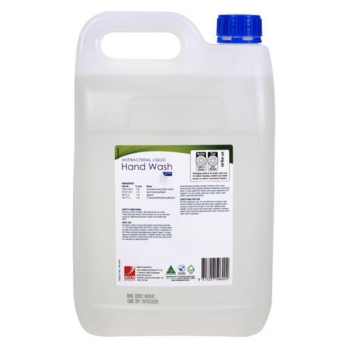 Northfork GECA Antibacterial Liquid Hand Wash 5 Litre Carton of 3