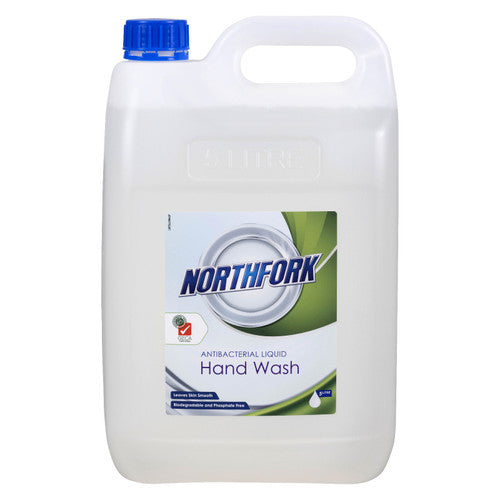 Northfork GECA Antibacterial Liquid Hand Wash 5 Litre Carton of 3