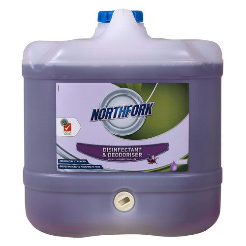 Northfork GECA Deodoriser Disinfectant Vanilla Lavender 15 Litre