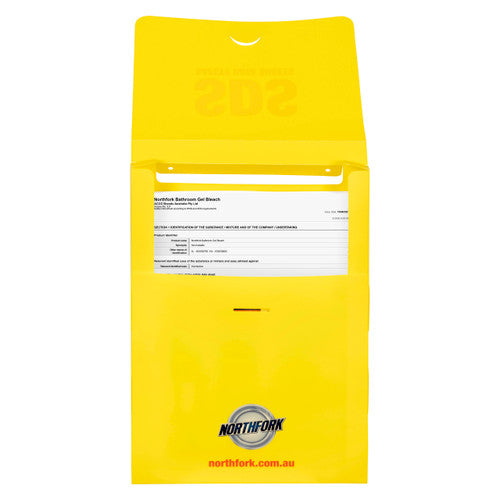 Northfork SDS Document Box A4 Yellow