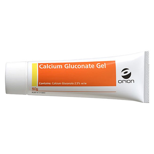 ORION CALCIUM GLUCONATE GEL 2.5% TUBE 50G (PACK OF 20)