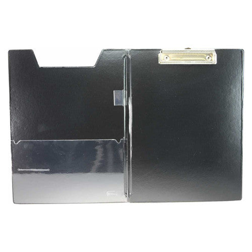 Osmer Clip Folder A4 32 x 24.2cm Black Box of 12
