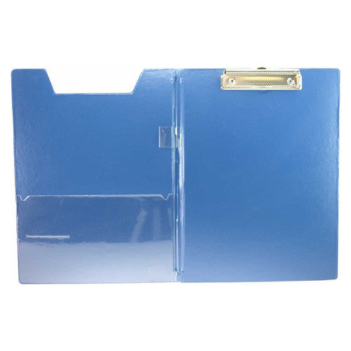Osmer Clip Folder A4 32 x 24.2cm Blue Box of 12