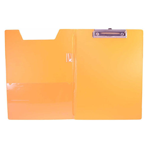 Osmer Clip Folder A4 32 x 24.2cm Orange Box of 12