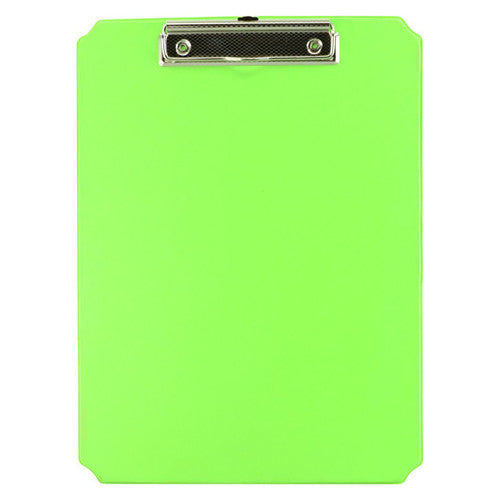 Osmer Clipboard A4 32 x 23.4cm Lime Green Box of 12
