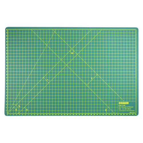 Osmer Cutting Mat A3 Self-Healing 45 x 30cm Green