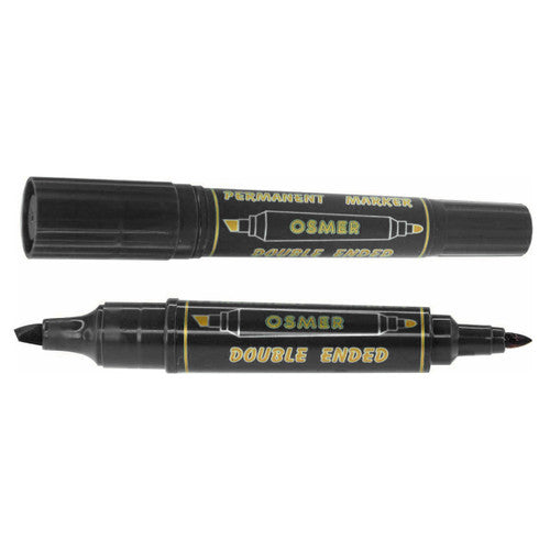 Osmer Double Ended Marker Chisel and Bullet Black Box of 12