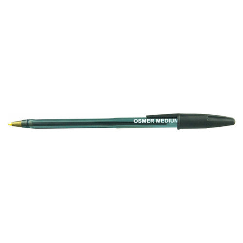 Osmer Economy Ballpoint Pen Medium Black Box of 50