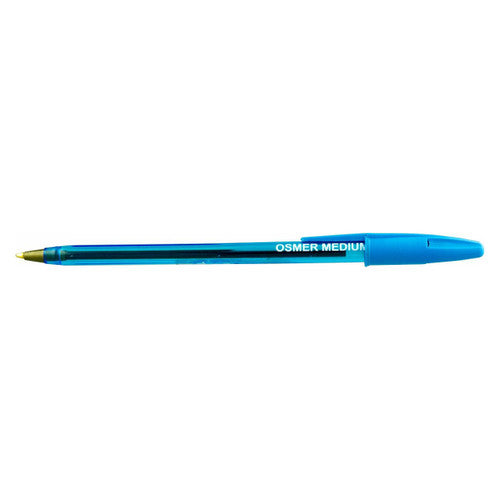 Osmer Economy Ballpoint Pen Medium Blue Box of 12