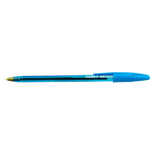 Osmer Economy Ballpoint Pen Medium Blue Box of 50