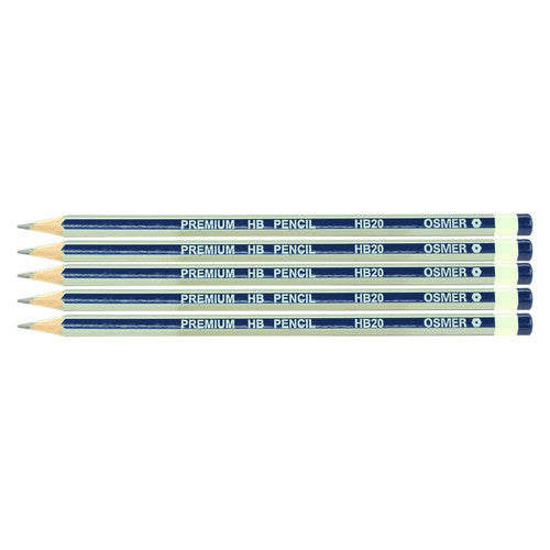Osmer HB Pencil Hexagonal Premium Graphite Box of 120