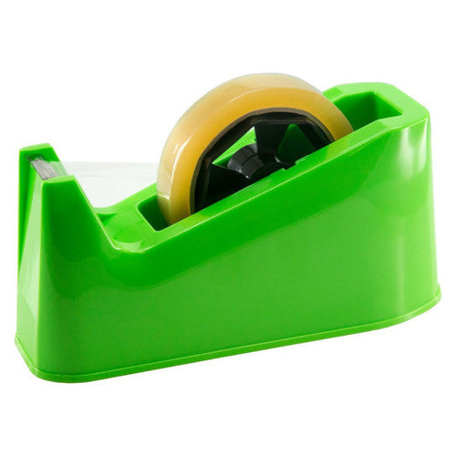 Osmer Tape Dispenser Dual Core Large Lime Green