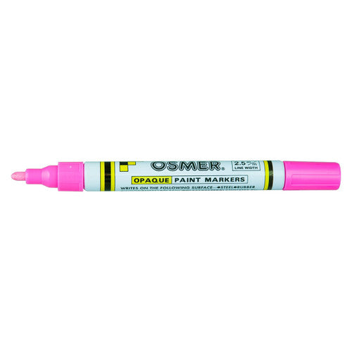 Osmer Opaque Paint Marker Broad Tip Hot Pink Box of 12