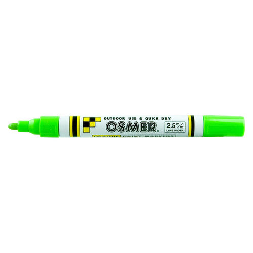 Osmer Opaque Paint Marker Broad Tip Light Green Box of 12