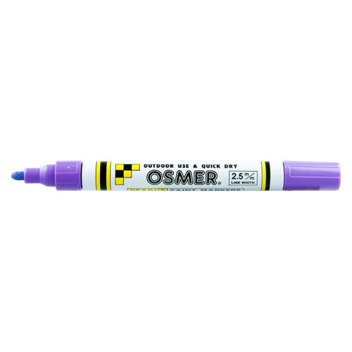 Osmer Opaque Paint Marker Broad Tip Violet Box of 12