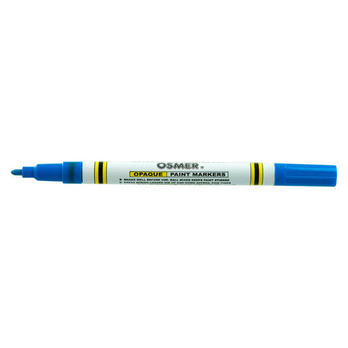 Osmer Opaque Paint Marker Fine Tip Blue Box of 12