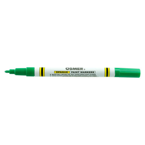 Osmer Opaque Paint Marker Fine Tip Green Box of 12