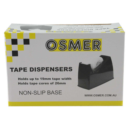 Osmer Tape Dispenser Small Black