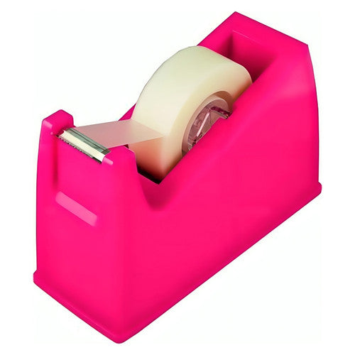Osmer Tape Dispenser Small Hot Pink