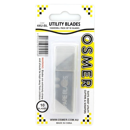Osmer Spare Trapezoid Blades 60 x 19mm Pack of 10