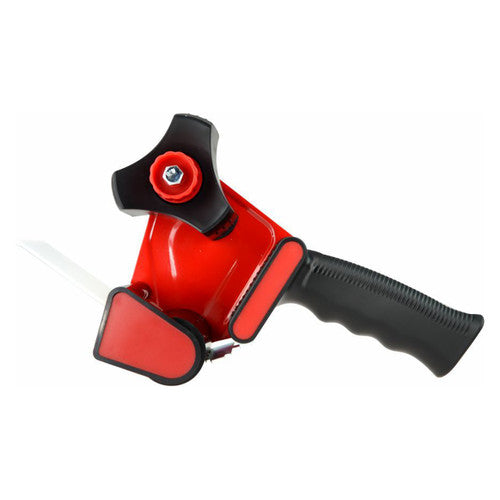 Osmer Tape Gun Dispenser Retractable Blade Black and Red