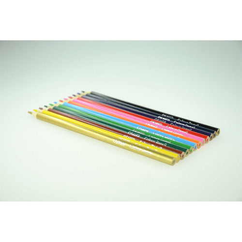 Osmer Colour Pencils Triangular Woodcase Pack of 12 Box of 12