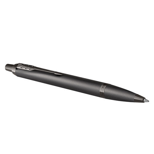 Parker IM Monochrome Ballpoint Pen Gun Metal Stainless Steel Medium Tip