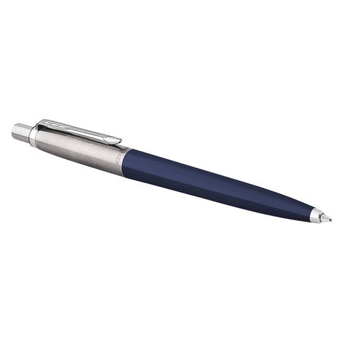Parker Jotter Original Ballpoint Pen Navy Blue and Chrome Trim Medium Tip